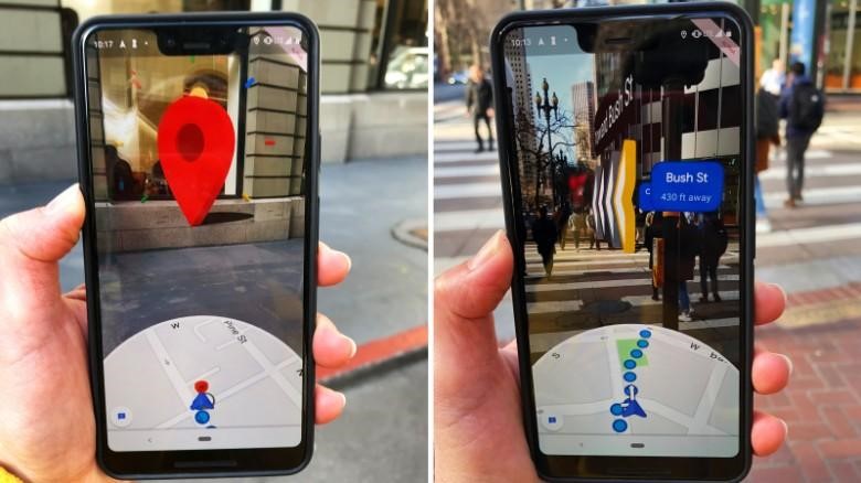 Google Maps user experience design example