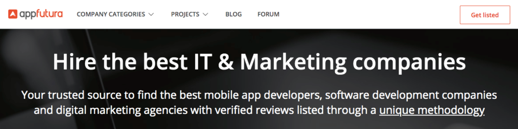 Appfutura screenshot