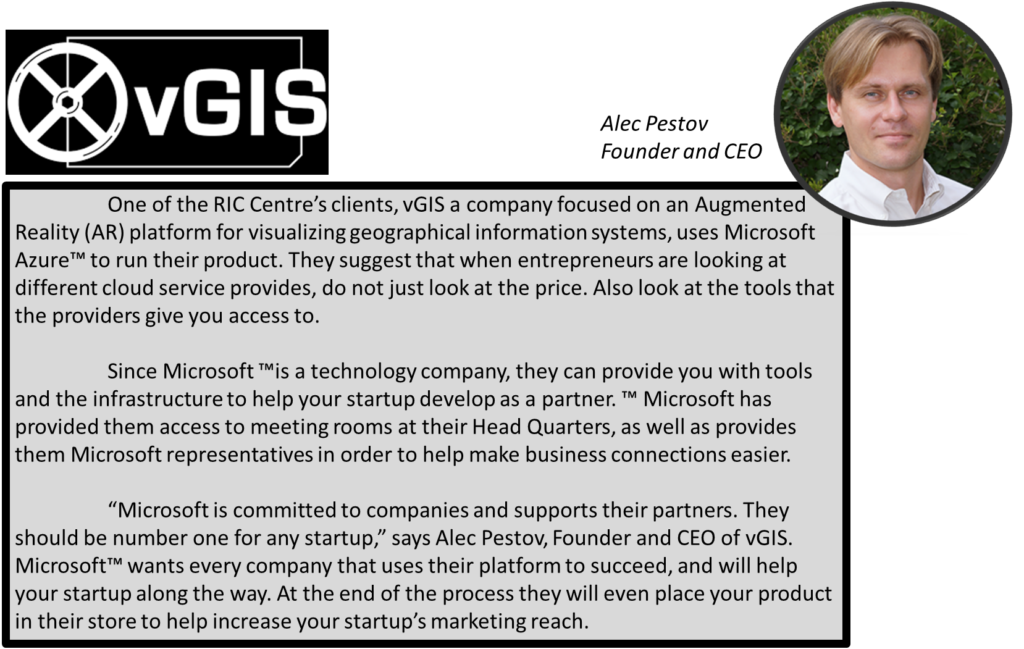 Case study vGIS using Microsoft Azure cloud server hosting