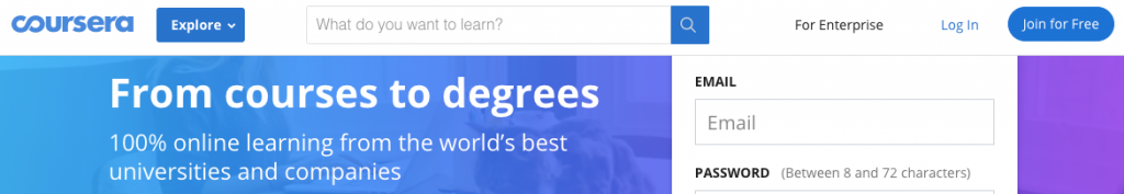 Coursera screenshot - how to build software and code