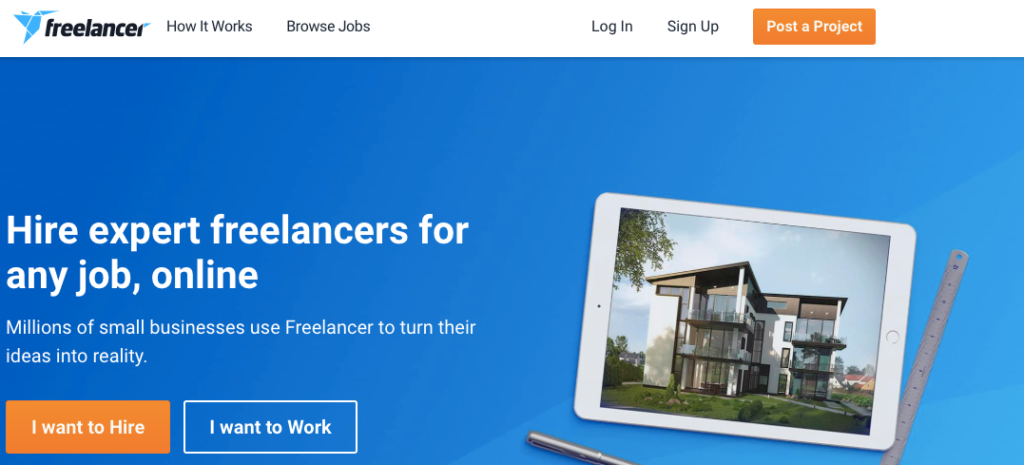 Freelancer screenshot