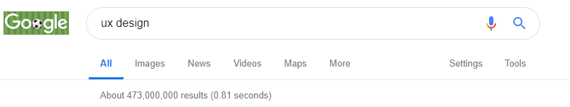 Google user experience design example