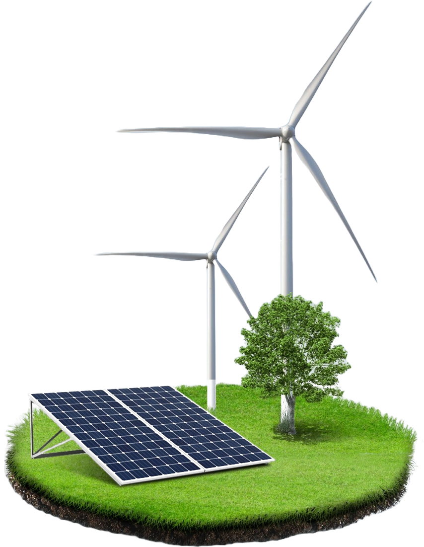 green energy windmill