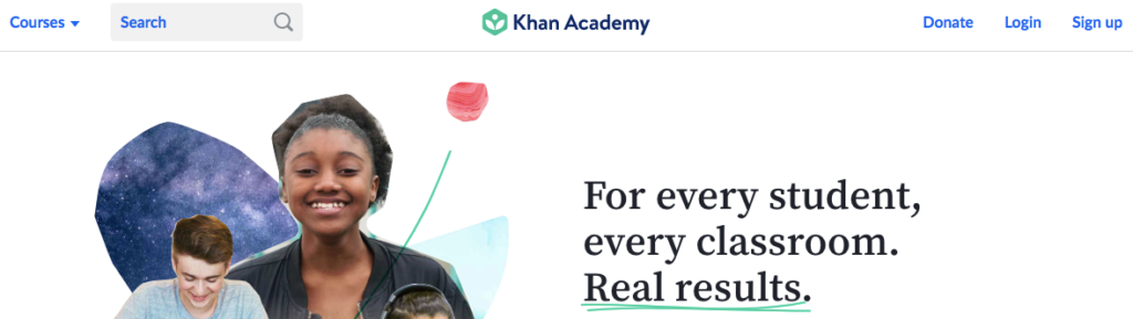 Khan Academy screenshot