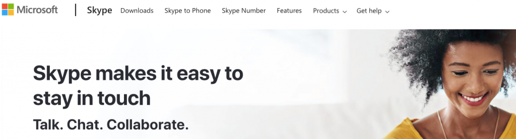Skype screenshot