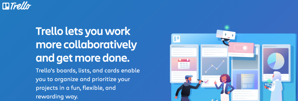 Trello screenshot - software outsourcing project management